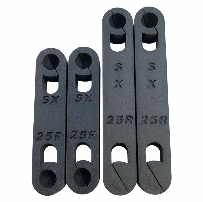 2012 - 2020 Tesla Model X + Model S Air Suspension Lowering Links 25mm