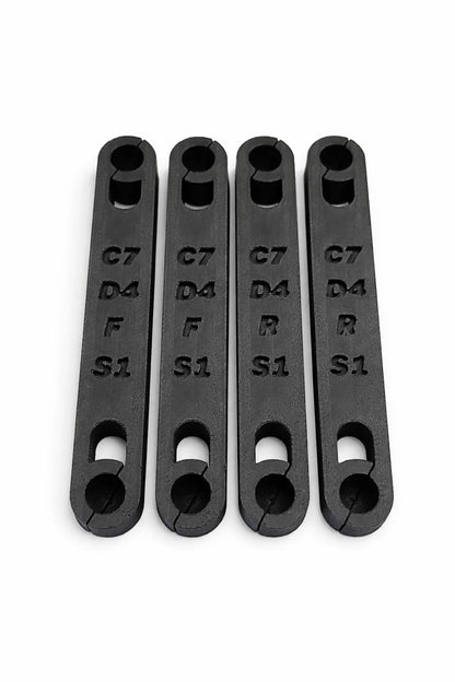 Audi 2011-2018 C7/D4 S6 / S7 / S8 / A8 / RS7 - Air Suspension Lowering Links 25mm