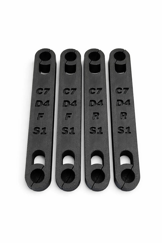Audi 2011-2018 C7/D4 S6 / S7 / S8 / A8 / RS7 - Air Suspension Lowering Links 25mm