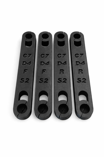 Audi 2011-2018 C7/D4 S6 / S7 / S8 / A8 / RS7 - Air Suspension Lowering Links 50mm